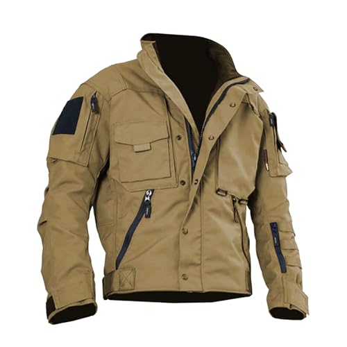 Military Jackets for Men Mens All-Terrain Versatile Tactical